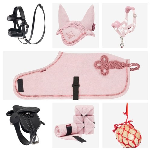 Lemieux toy pony blossom - pony, pink
