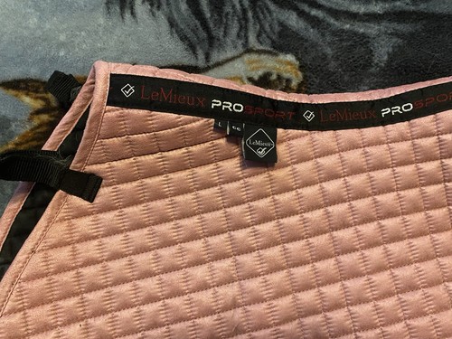 Lemieux saddle pad pink - saddle, cc