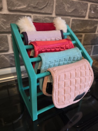 Saddle pad rack for - rack,