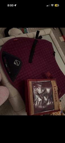 Lemieux saddle pad and - saddle,