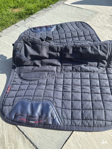 Mieux navy dressage saddle - le,