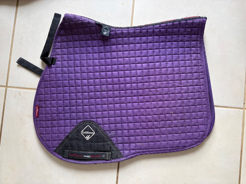 Mieux saddle pad purple - le,