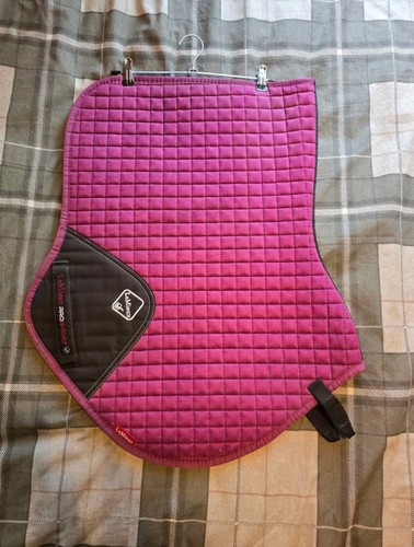 Mieux plum saddle pad - le,
